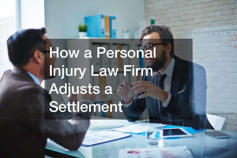 How a Personal Injury Law Firm Adjusts a Settlement